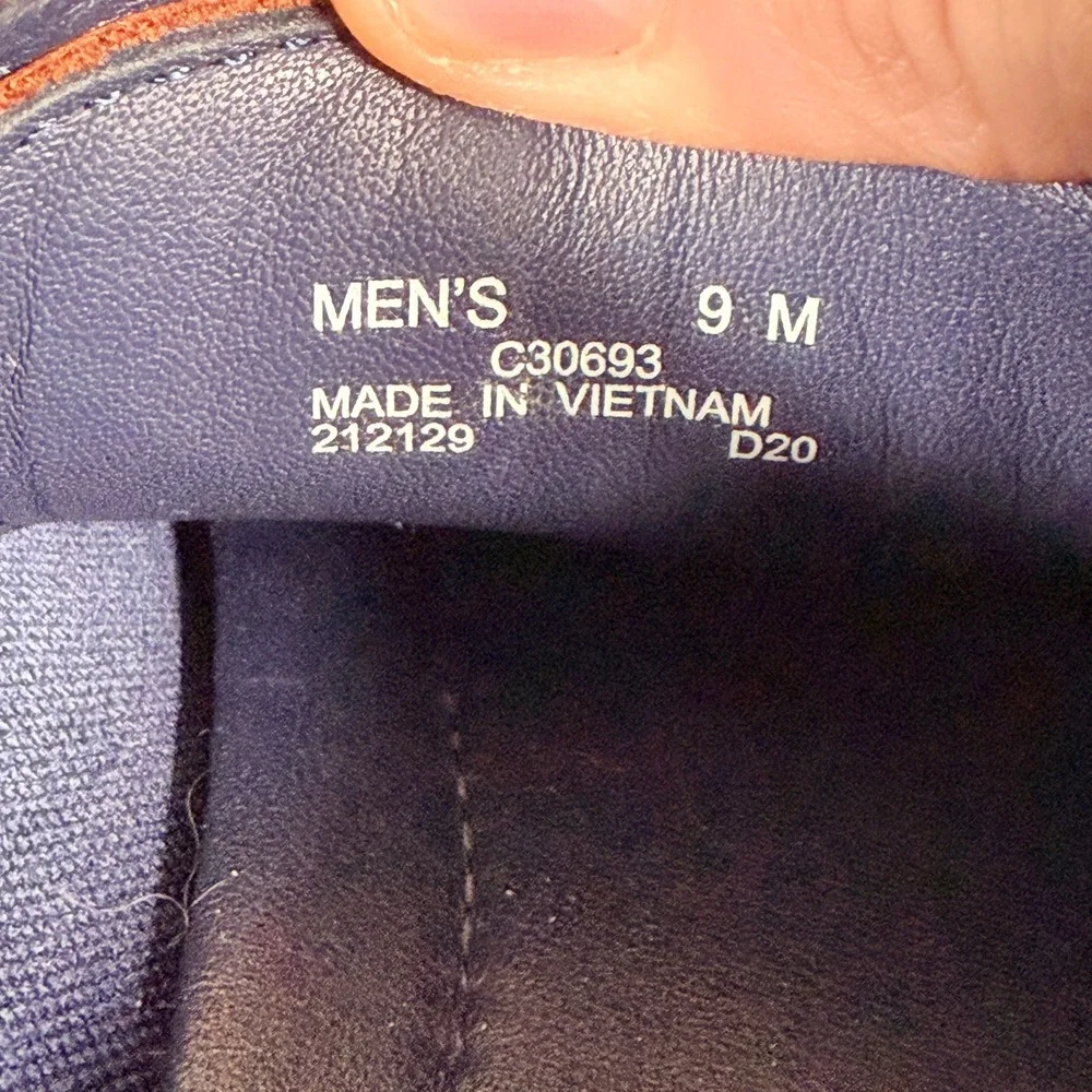 Cole Haan Morris Plain British Tan Oxford Dress Shoes Mens 9M Leather C30693